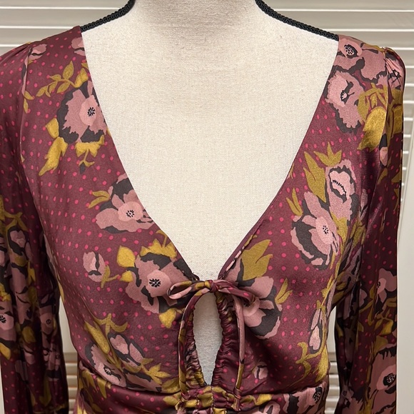 34. Free People Morning Light Minidress in Purple - Picture 5 of 17